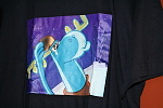 Fotopotisk na tmavý/barevný textil
