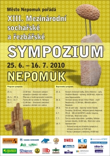 Plakát Sympozium Nepomuk 2010
